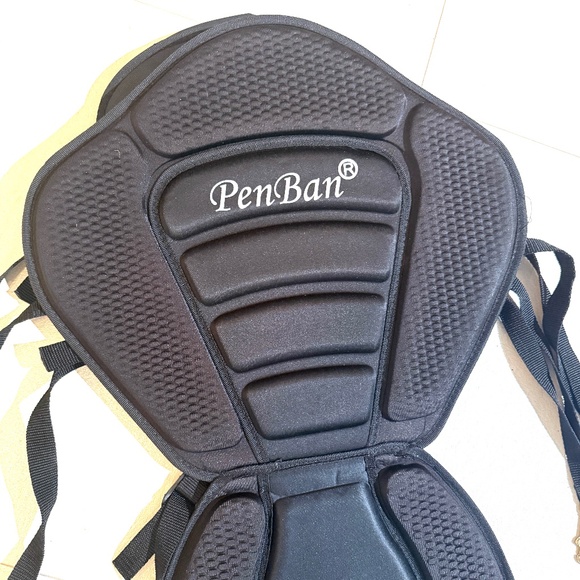 PEN BAN brand Kayak Seat and Backrest with Storage Pocket- LIKE NEW - Picture 2 of 6